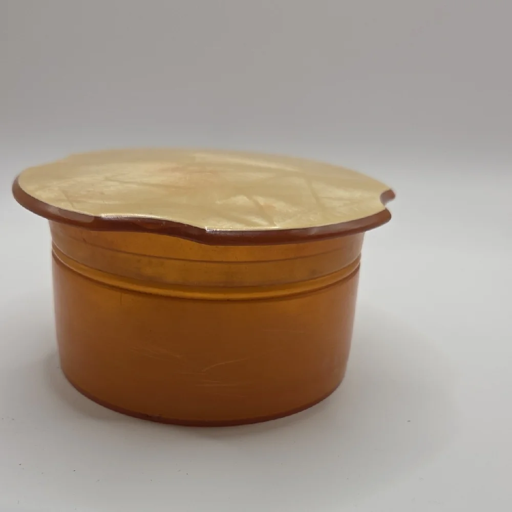 Vintage Celluloid Powder Box. Vintage